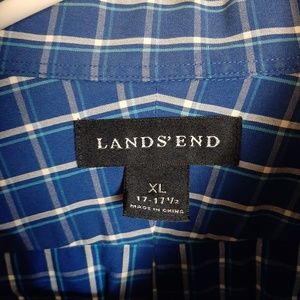 XL lands end dress shirt